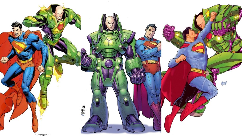Superman and Lex Luthor Man of Tomorrow DC Comics artwork