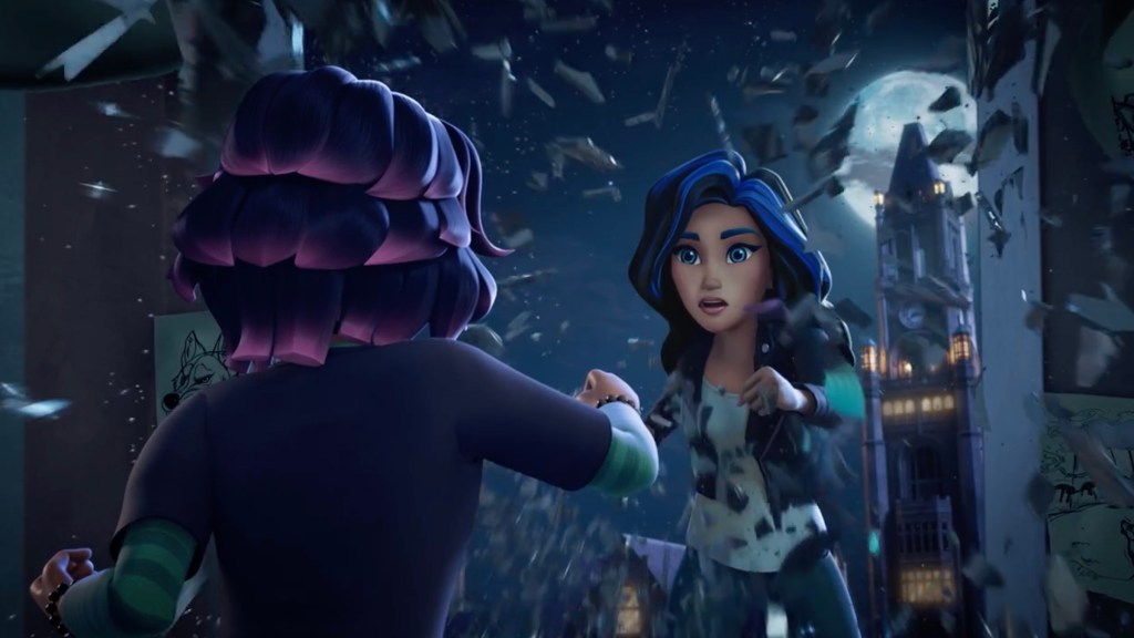 Mischa and Jessa in Supernatural Academy