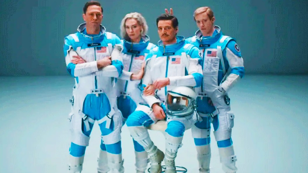 The Fantastic Four before their mission in The Fantastic Four First Steps