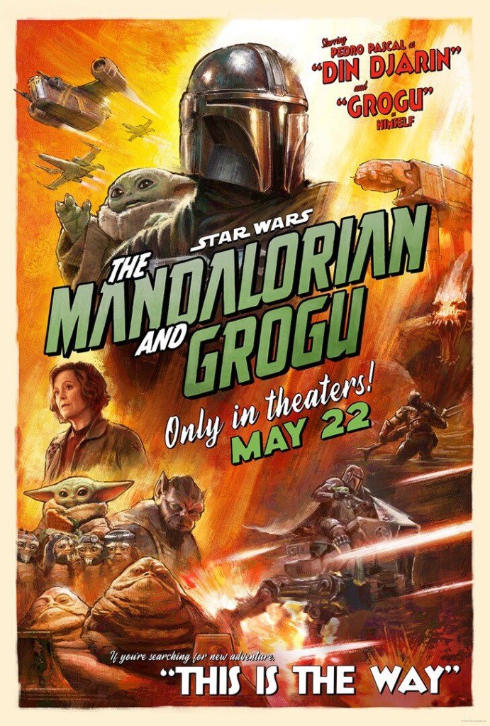 The Mandalorian and Grogu movie poster