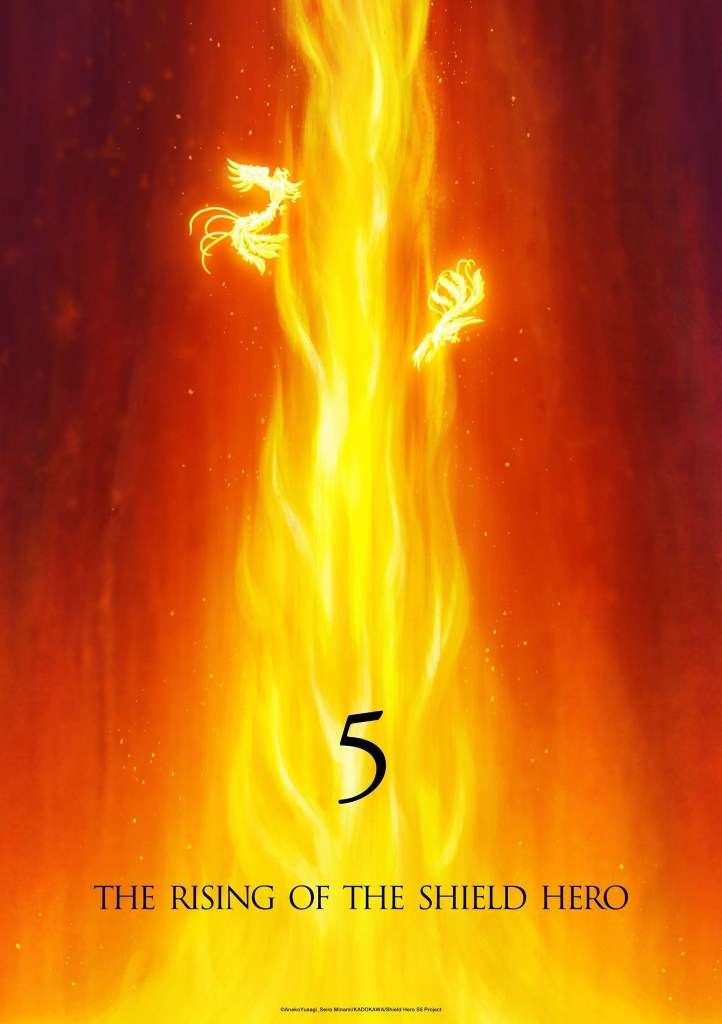 Announcement poster for The Rising of the Shield Hero Season 5