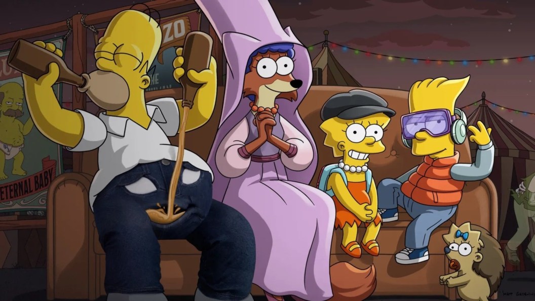 Key art for The Simpsons Season 36