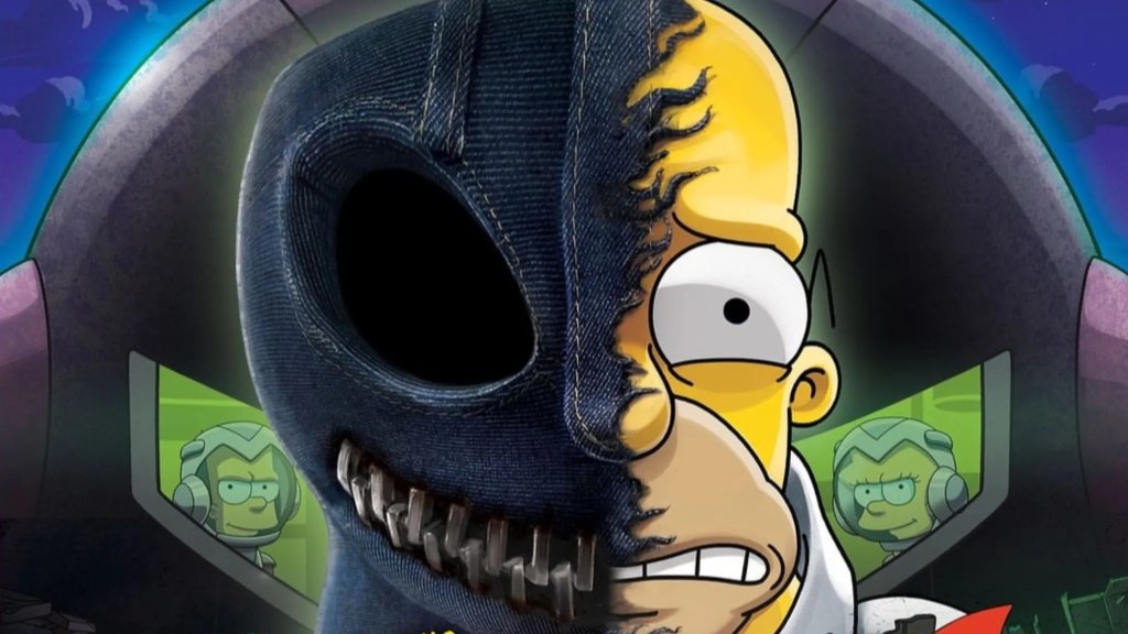 Key art for The Simpsons Treehouse of Horror 35