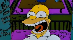 Homer in The Simpsons' Treehouse of Horror V