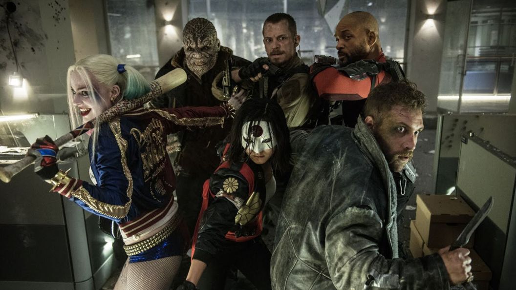 The cast of 2016's Suicide Squad