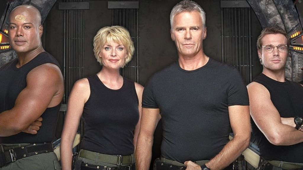 The cast of Stargate SG1