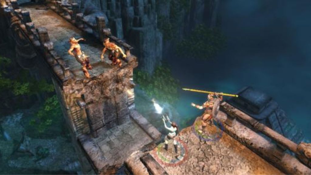 Tomb Raider and the Guardian of Light Screenshot