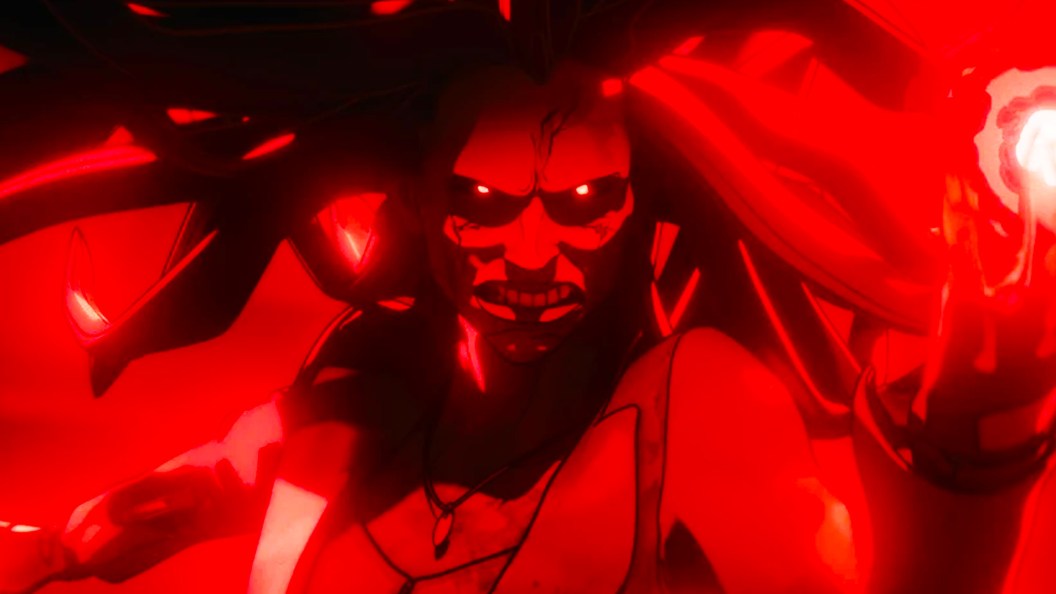 Wanda Maximoff's Queen of the Dead in Marvel Zombies