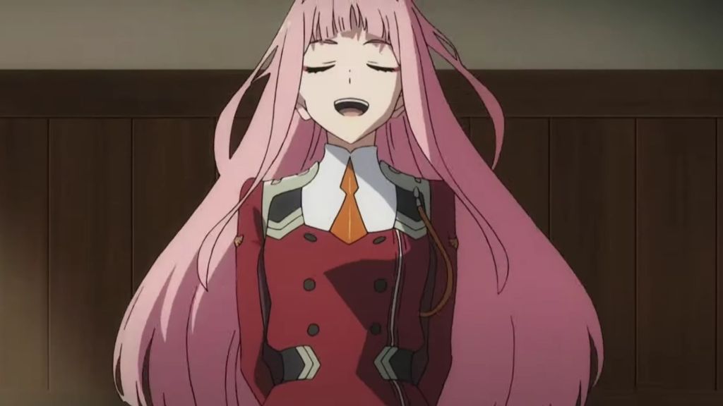 Zero Two Darling in the Franxx Scene