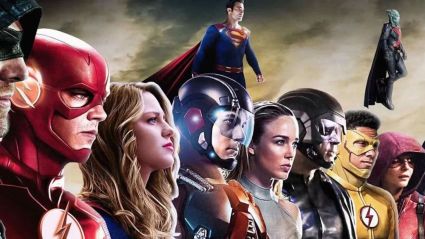 The heroes of the Arrowverse.