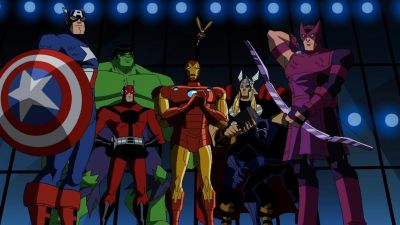 The Avengers together.