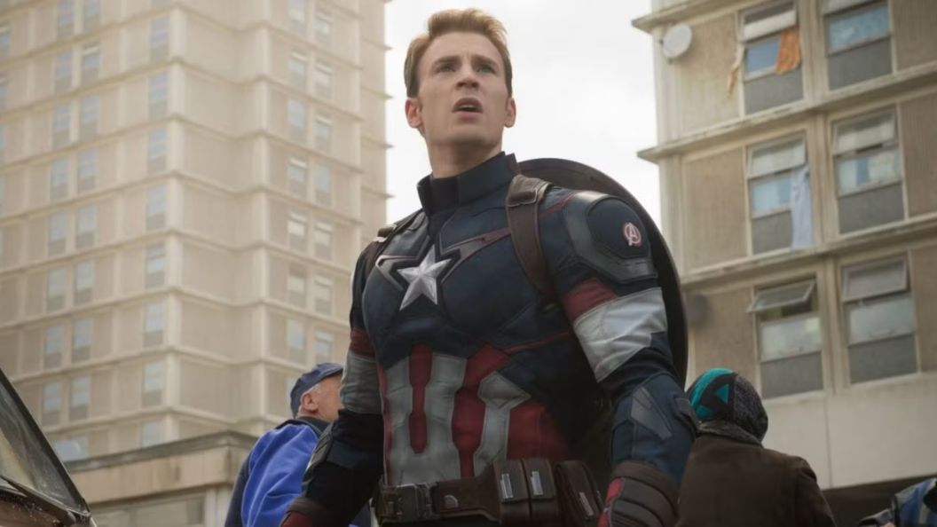 Captain America in Avengers: Age of Ultron.