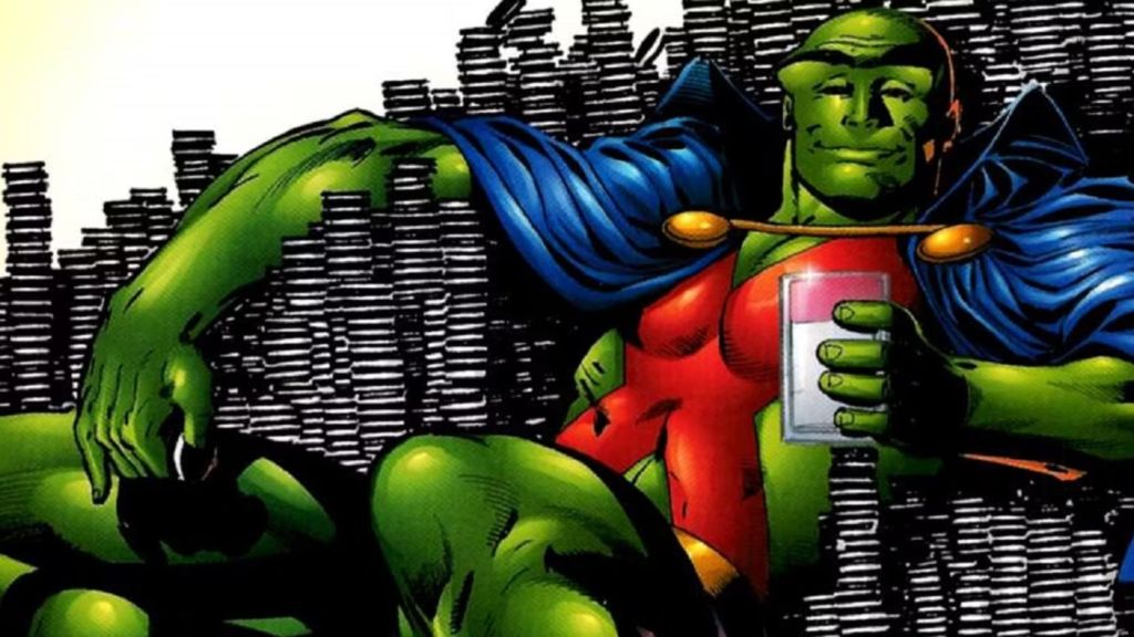 Martian Manhunter with Chocos.