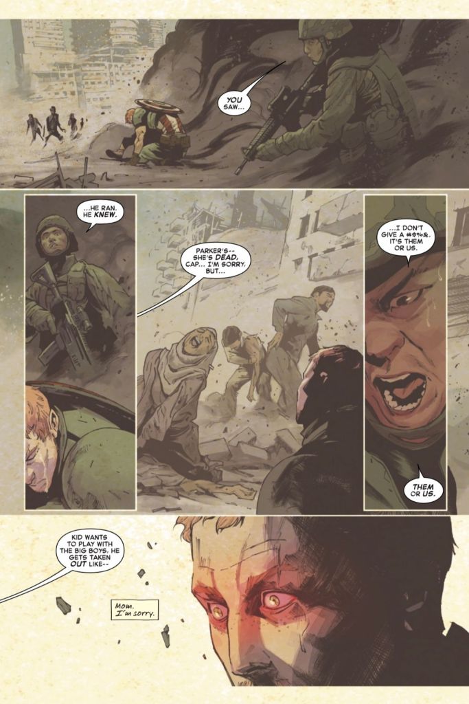 David Colton in Captain America #3