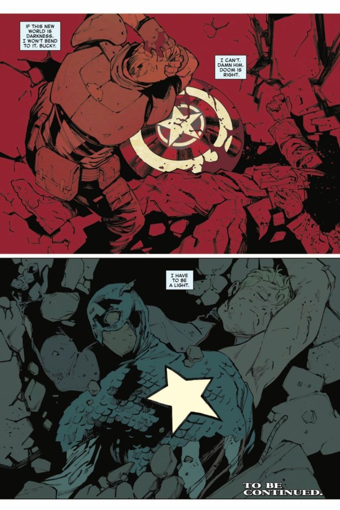David Colton and Steve Rogers in Captain America #3