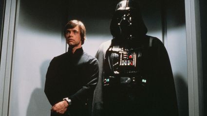 Darth Vader and Luke Skywalker.