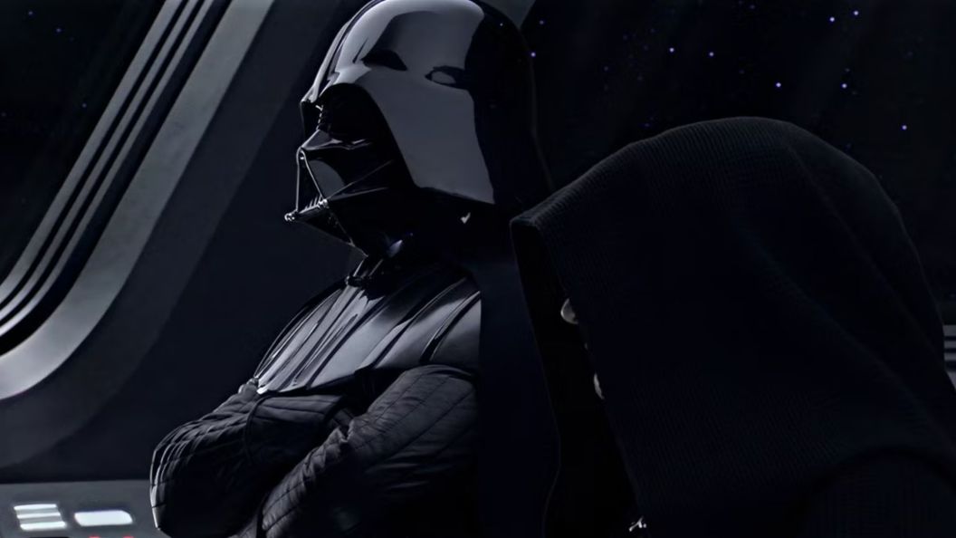 Darth Vader and Palpatine in Star Wars: Revenge of the Sith.