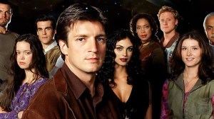 The cast of Firefly in a promotional image