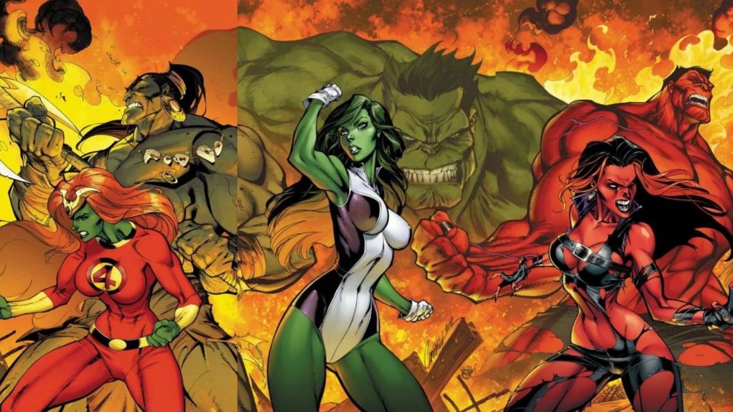 Hulk family in Marvel Comics.