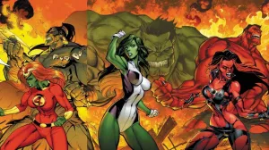 Hulk family in Marvel Comics.