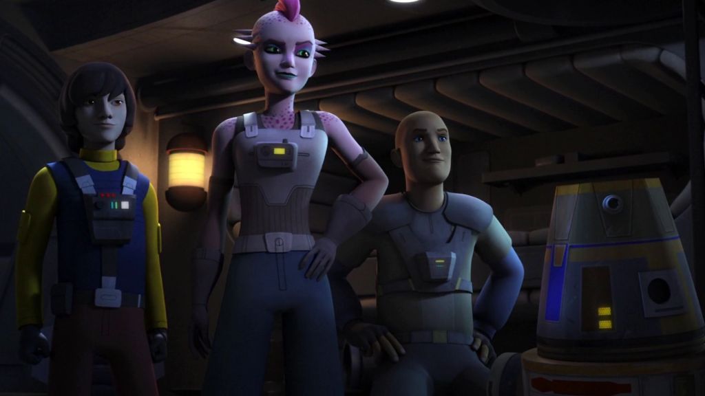 The Iron Squadron of Star Wars Rebels.