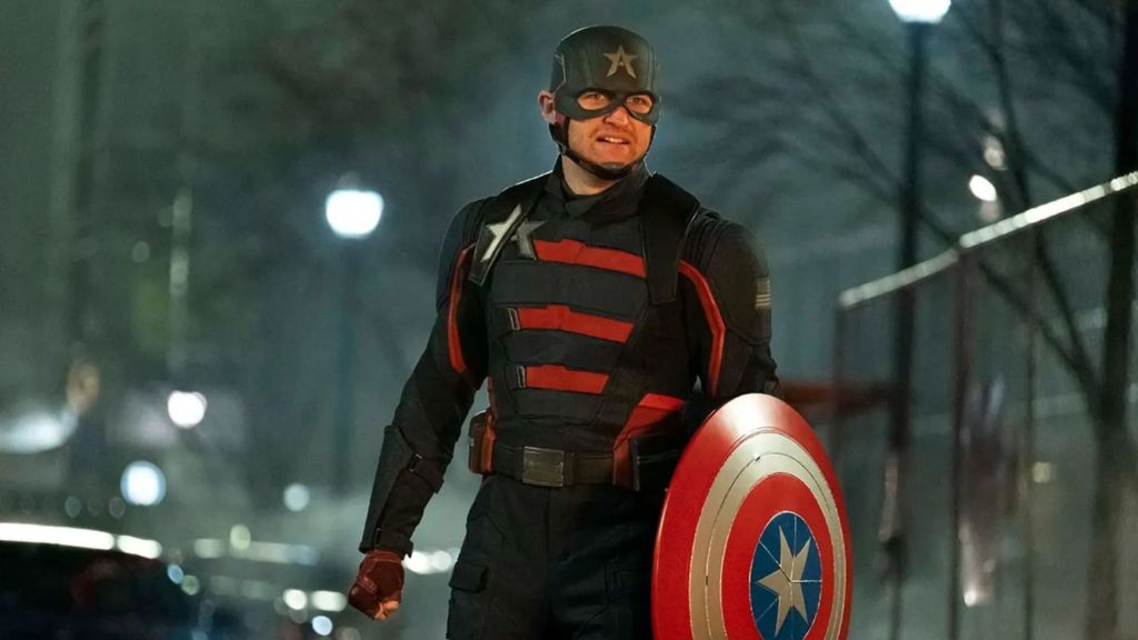 John Walker as Captain America.