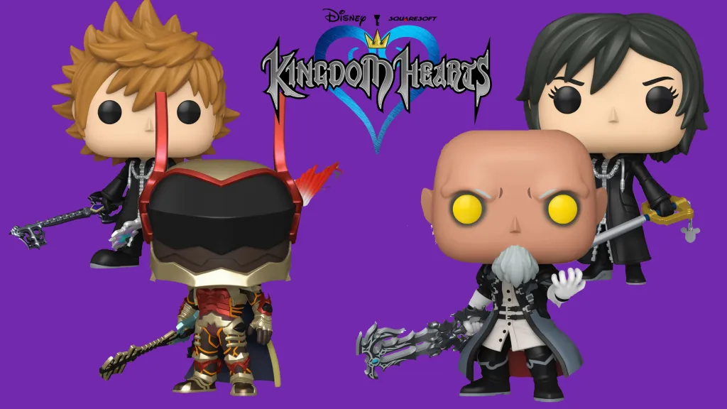 Kingdom Hearts Funko Pops Are Back With Roxas, Xion, and