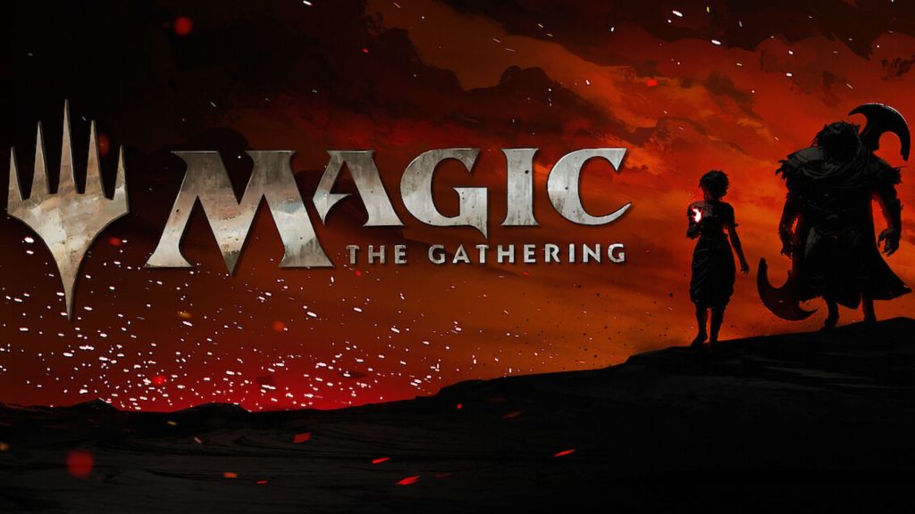 The Magic: The Gathering logo for Netflix.