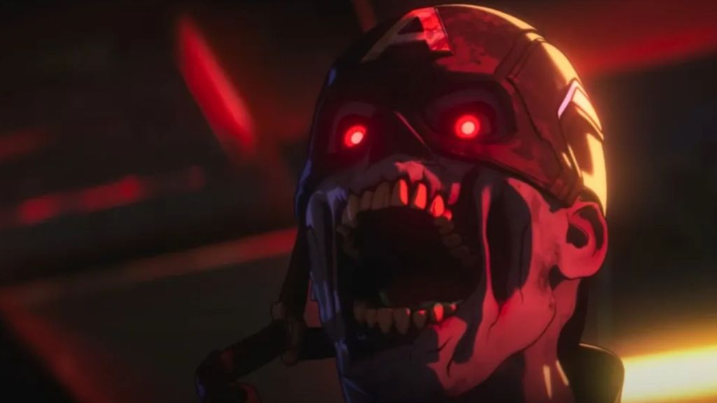 Zombie Captain America in Marvel Zombies.
