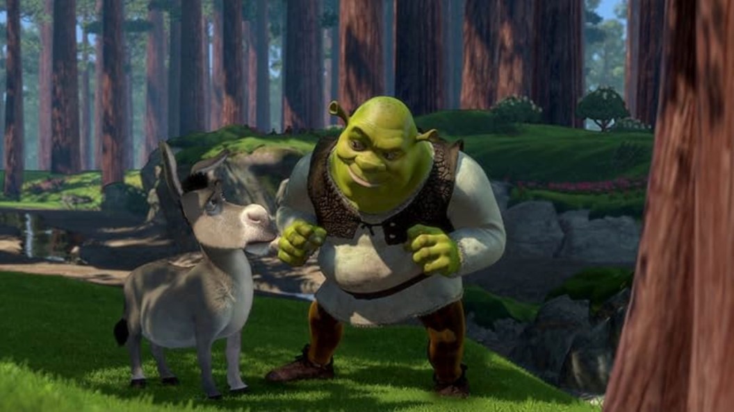 Shrek and Donkey in Shrek (2001)