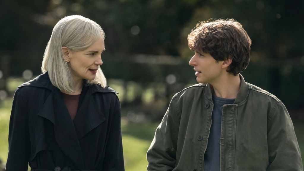 Two characters walking in Talamasca: The Secret Order.