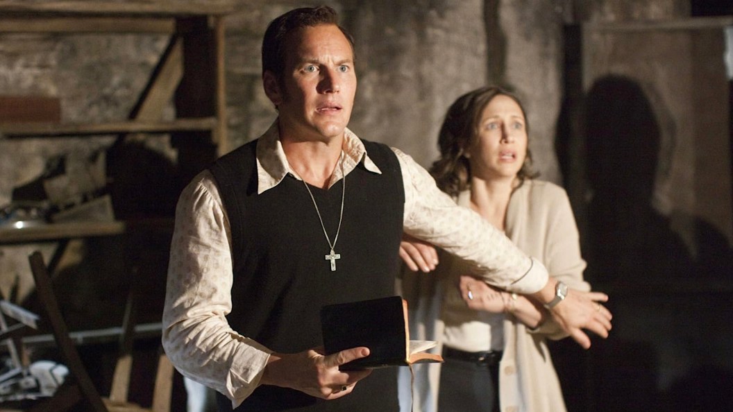 Patrick Wilson and Vera Farmiga in The Conjuring