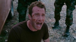 Thomas Jane as David in The Mist (2007) screaming