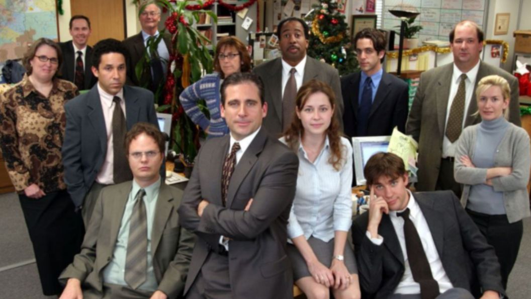 The cast of The Office together.