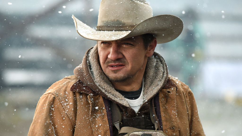 Jeremy Renner in Wind River.