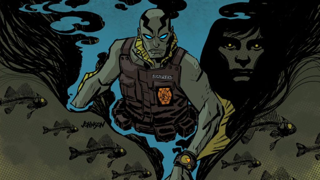 Abe Sapien in Hellboy comics