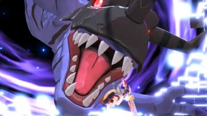 Blue Greymon Boss Battle Time Stranger