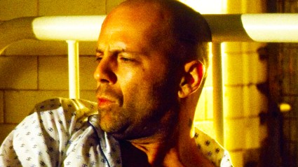 Bruce Willis as James Cole in Twelve Monkeys