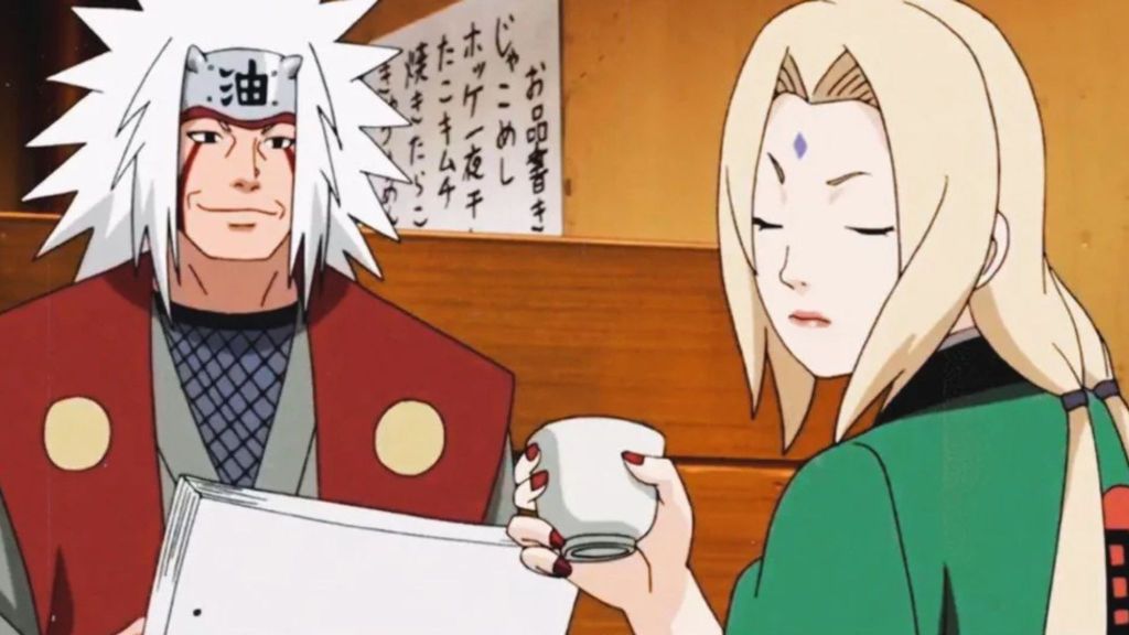 Tsunade and Jiraiya