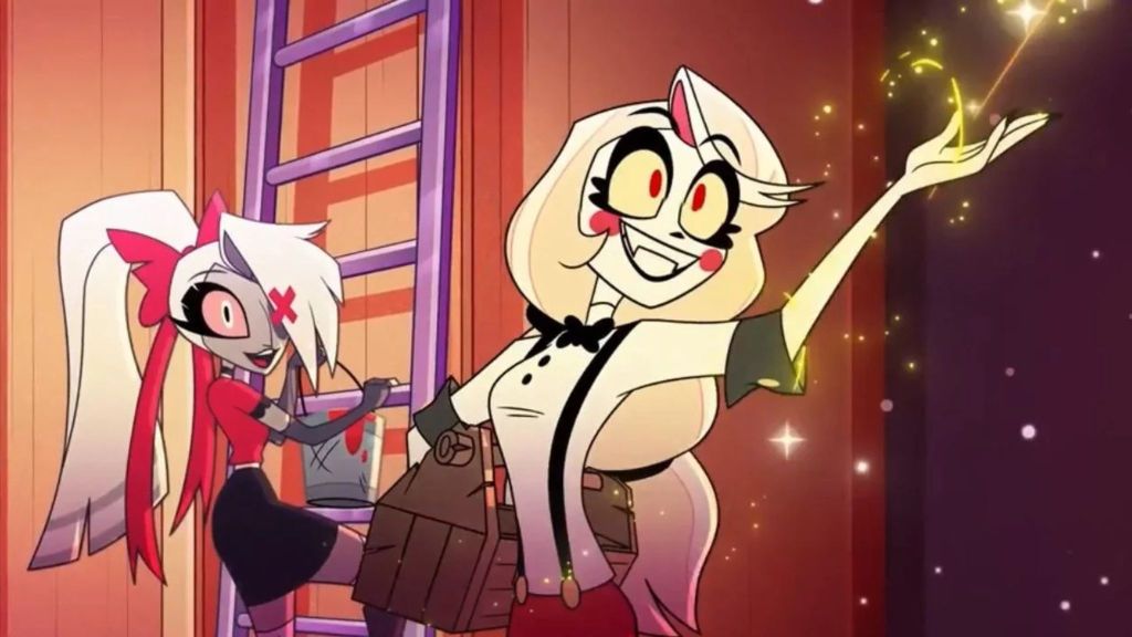 Charlie and Vaggie Hazbin Hotel