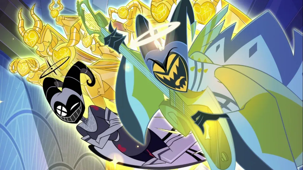 Lute and Adam in Hazbin Hotel