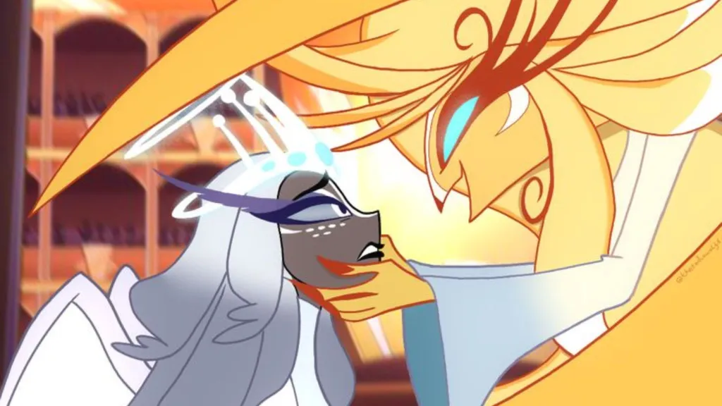 Hazbin Hotel Sera and the Speaker of God