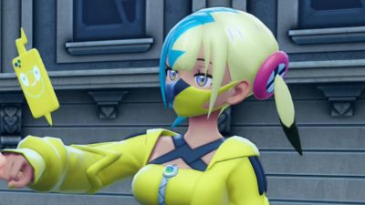 Canari with Rotom Phone Legends Z-A