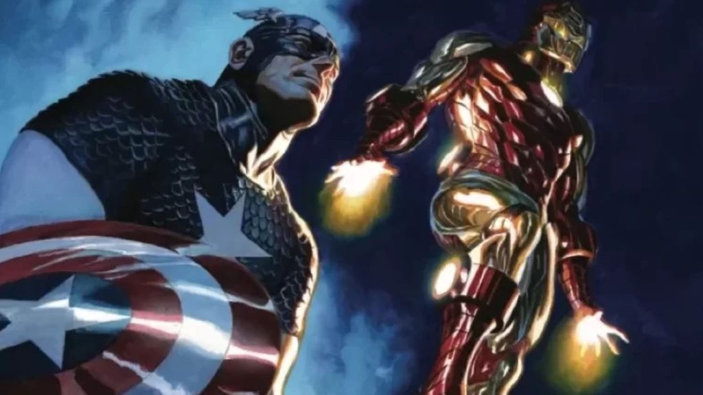 Captain America and Iron Man