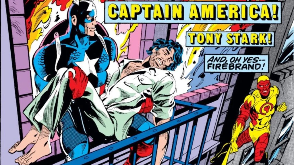 Captain America and Tony Stark