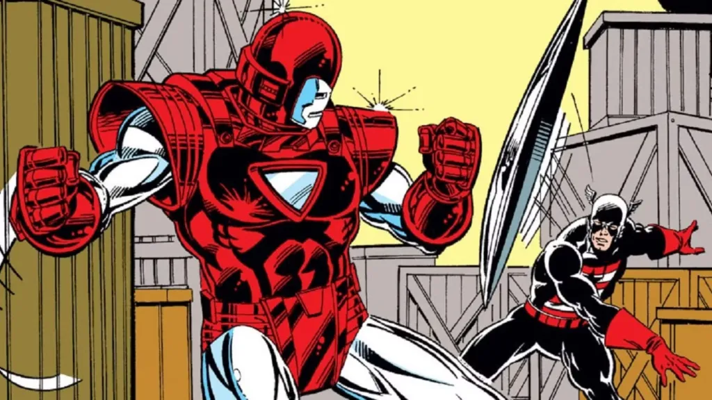 Captain America vs Iron Man in Armor Wars