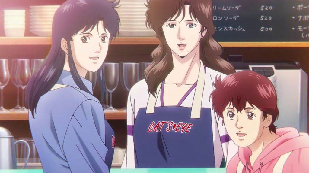 Cat’s Eye 3 main protagonists 