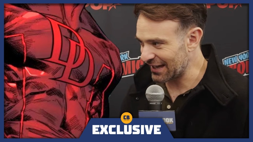 Charlie Cox with Daredevil Chest