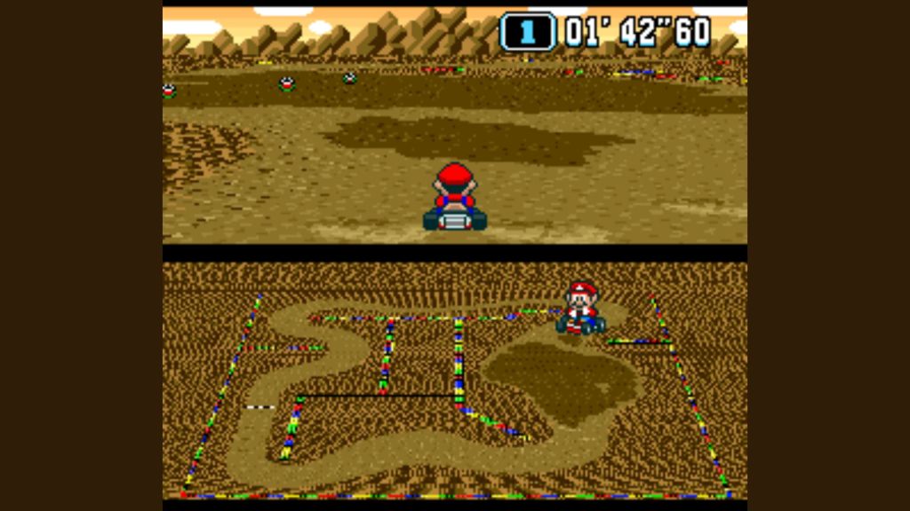 Choco Island 2 DS Mario Kart