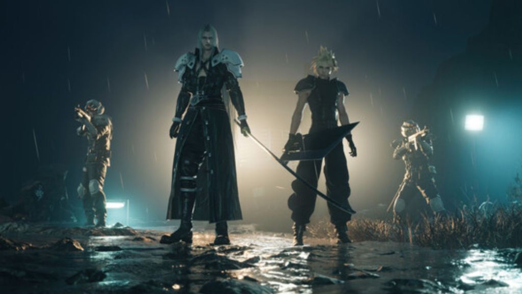 Cloud and Sephiroth FF7 Rebirth